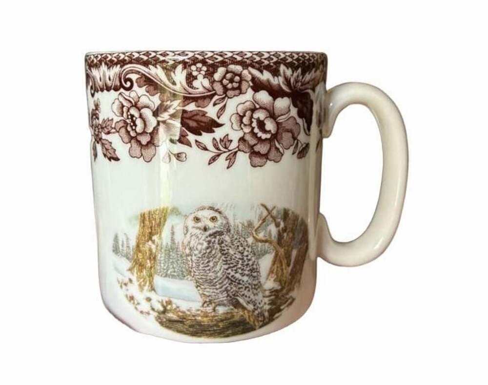 Spode Woodland Snowy Owl Mug